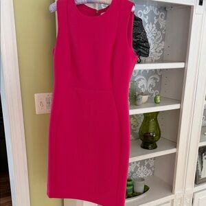 Calvin Klein Vibrant Pink Mini Dress